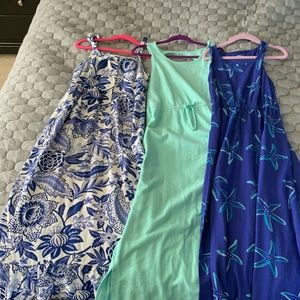 3 Girls Maxi Dresses size 7/8